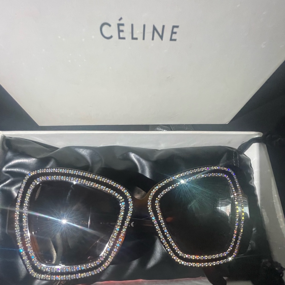 Beautiful Celine sunglasses only worn once excellent condition with box